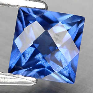 1.31 CT. PRINCESS SQUARE KASHMIR BLUE NATURAL SAPPHIRE