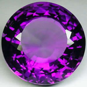32.95ct. NICE HUGE AWESOME AFRICAN AMETHYST ROUND GEM