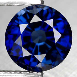1.29ct Uncommon Round Kashmir Blue Sapphire