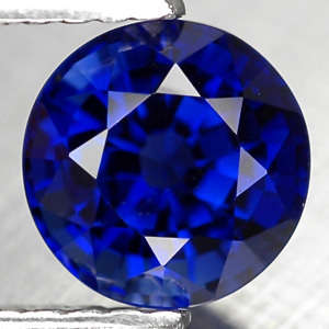 1.58 CT. ROUND 6.1 MM. KASHMIR BLUE SAPPHIRE