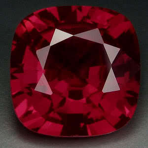 18.90ct.AWESOME BLOOD RED RUBY CUSHION LOOSE GEMSTONE