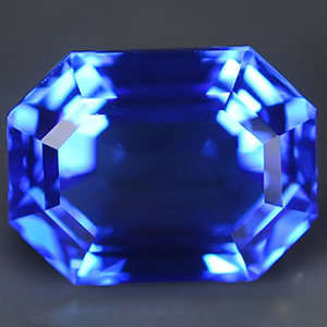 13.80CT.AWESOME AAA BLUE TANZANITE QUARTZ GEMSTONE