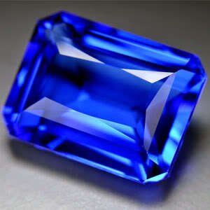 18.35ct.EXCELLENT BLUE TANZANITE QUARTZ OCT LOOSE GEM