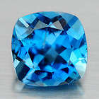 40.80 CT. BEAUTIFUL BLUE CUSHION CUT TOPAZ GEMSTONE