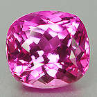 36.81 CT. BEAUTIFUL PINK CUSHION CUT TOPAZ GEMSTONE
