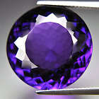 35.21 CT. BEAUTIFUL PURPLE ROUND CUT AMETHYST GEMSTONE