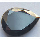 8.62 CT. BEAUTIFUL BLACK PEAR CUT SPINEL NATURE