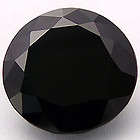 12.25 CT. BEAUTIFUL BLACK ROUND CUT SPINEL NATURE