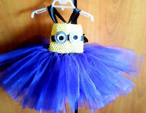 Minion Tutu Dress (5-6 Years)