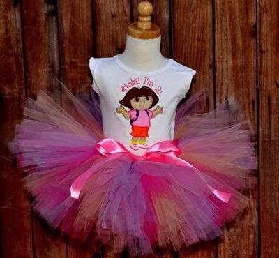 Dora The Explorer Tutu Set