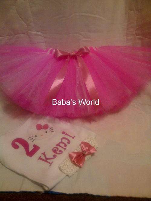 Hello Kitty Tutu Set (0-3 Years)