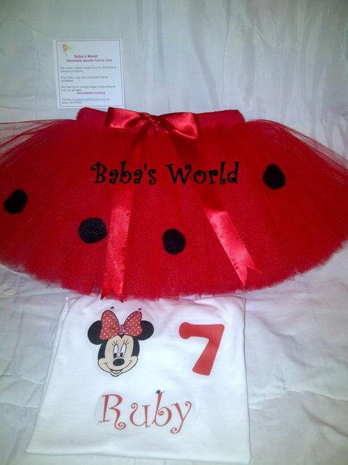 Minnie Mouse Tutu Set (0-3 Years)