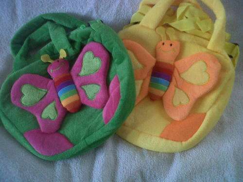 Butterfly handbags for little girls