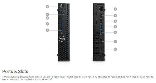 Brand new sealed Dell optiplex 3050 Micro Desktop, i3, 4GB Ram, 500GB, Windows 10 Pro, 3Yr warranty