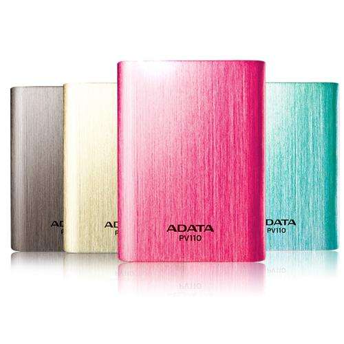 Adata PV110 Powe Bank - Black & Pink  Available