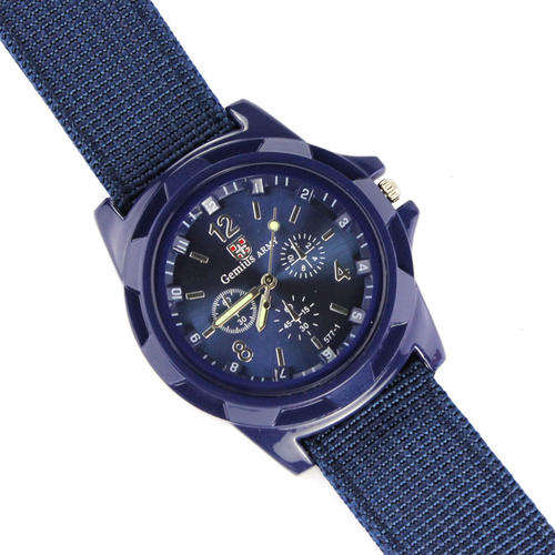 Gemuis Army Styled Watch for Men - Blue
