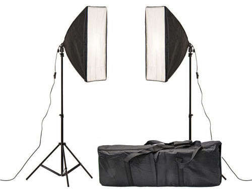 2 Studio Softbox Lighting Kit