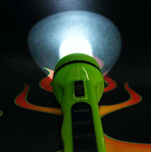 LED SOLAR CHARGING FLASHLIGHT
