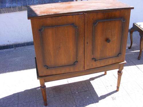 Antique television cabinet + FREE  T.V.