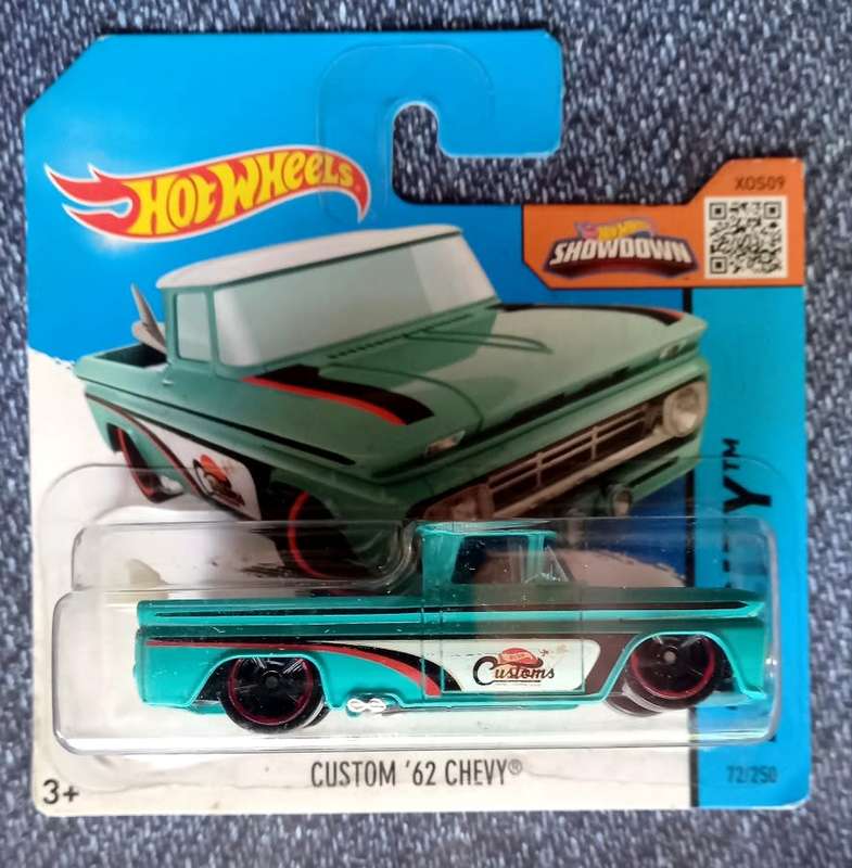 HOTWHEELS CUSTOM 1962 CHEVY PICKUP