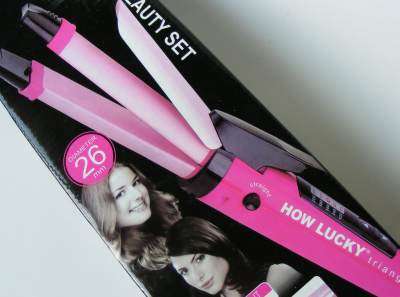 2 in 1 Hairstraightner & curler