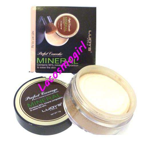 Perfect coverage mineral powder Rich in minerals to improve skin texture