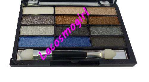 13 pc eye kit. Size of pallette: 9.5cm X 6.5cm R20