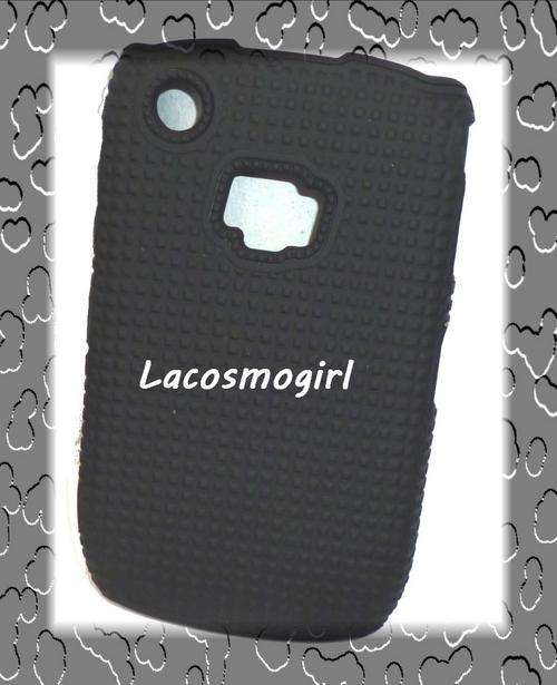 BLACKBERRY 8520 / 9300 RUBBER BACK COVER
