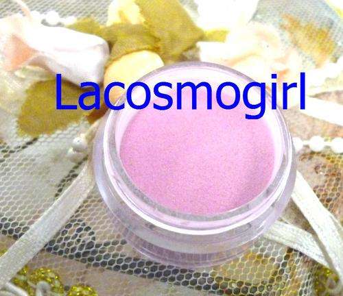 mini pot of pink acryllic powder
