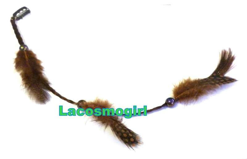 Latest Craze - Feather Hair Extensions - Clip on