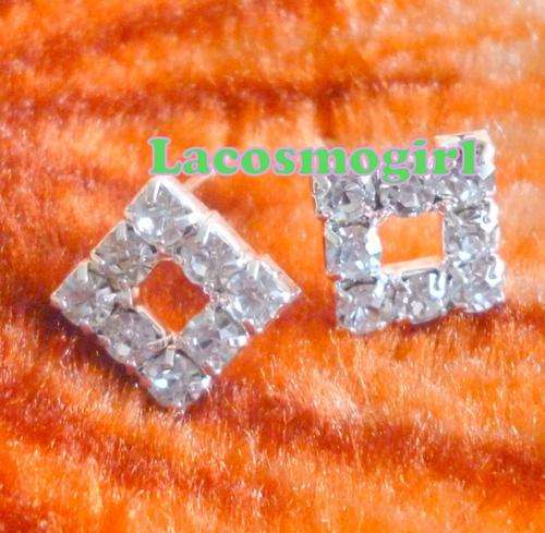 Pretty Diamante Earrings - 10mm