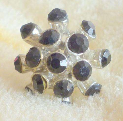 diamante ring - adjustable band