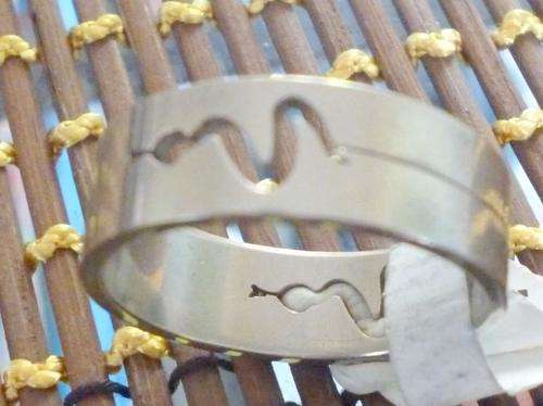 Stainless Steel band ring unisex