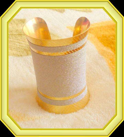 New Arrivals - Eqyptian style 10cm wide cuff bracelet in an organza gift bag