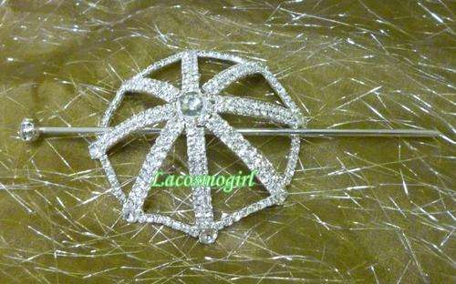 PROM & BRIDAL RANGE - stunning intricate detail diamante hair accessory