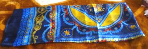 PRINTED SILK SCARF - ACCESSORIZE YOUR BLAND OUTFITS - 96cm X 96cm