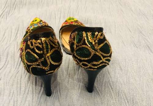 Stunning Embroidery Design Heels - From Turkey