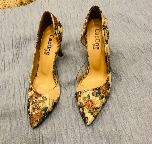 Stunning Floral Heels - From Turkey