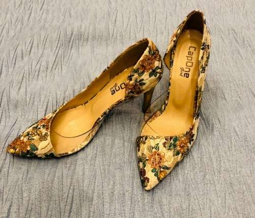 Stunning Floral Heels - From Turkey