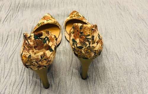 Stunning Floral Heels - From Turkey