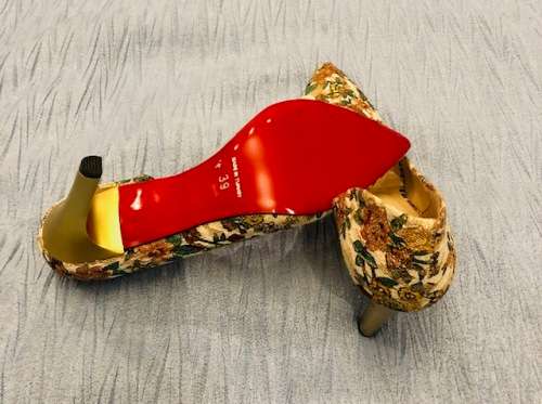 Stunning Floral Heels - From Turkey