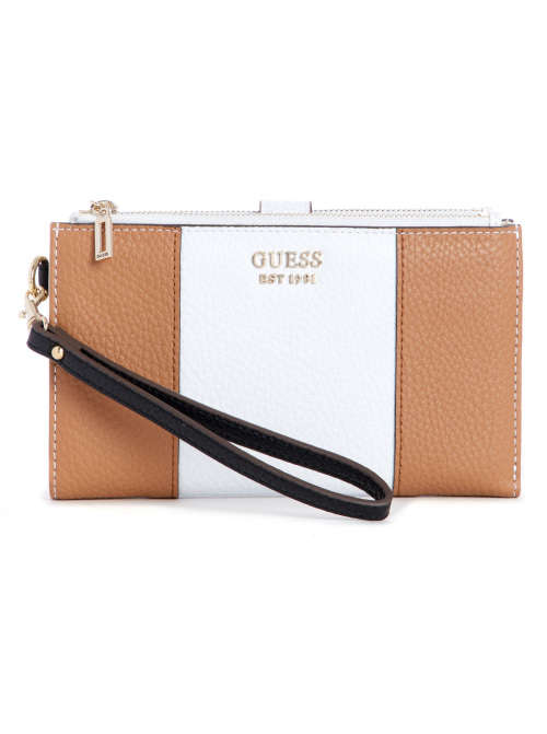 GUESS UPTOWN CHIC DOUBLE ZIP ORGANIZER