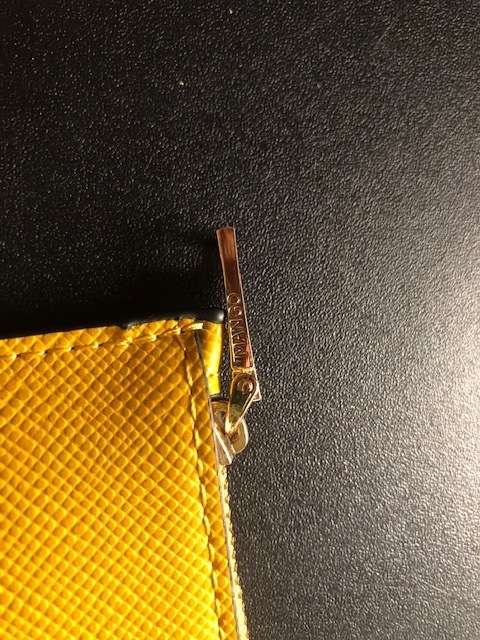 Mango Saffiano Effect Cardholder