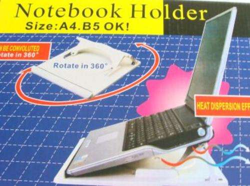 FREE SHIPPING - NOTEBOOK HOLDER - ROTATE IN 360 DEGREES