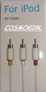 CRAZZZY R1 AUCTION ***IPOD AV CABLE***
