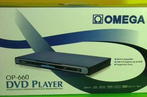 ***OMEGA DVD PLAYER - DIVX COMPATIBLE***