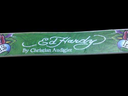 ED HARDY BIG BUCKLE BELT