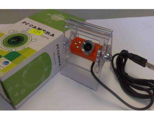 CRAZZZY R1 AUCTION  - PC CAMERA MINI PACKING - ORANGE