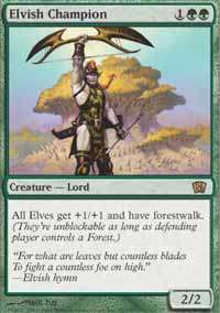 ***ELVISH CHAMPION(FOIL) WITH 12 RANDOM CARDS!***