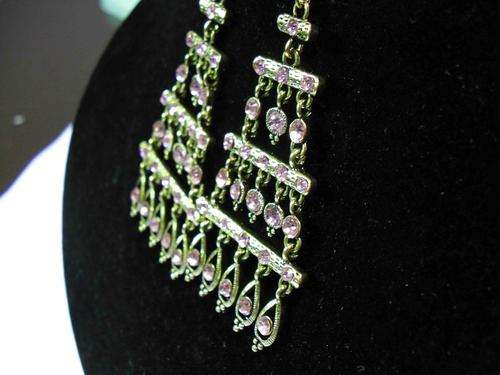 ANTIQUE STYLE DIAMANTE EARRINGS